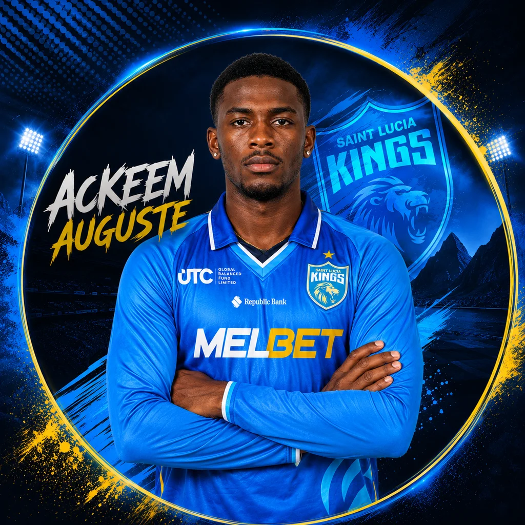 Ackeem Auguste official CPL player photo
