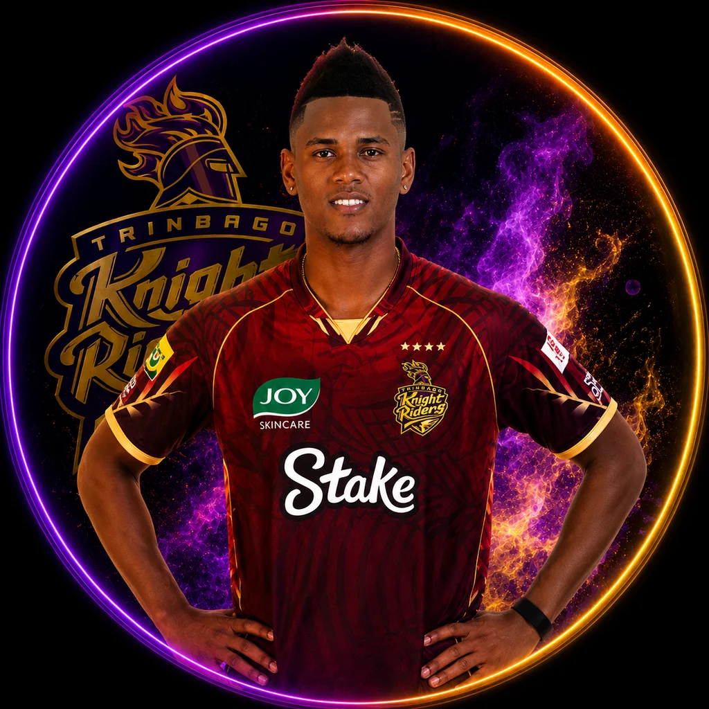 Akeal Hosein official CPL player photo