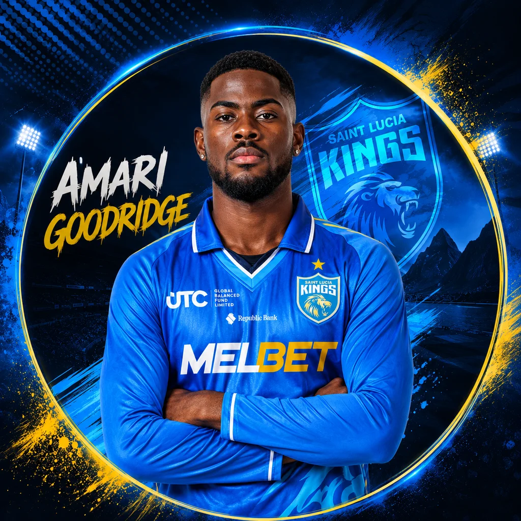 Amari Goodridge official CPL player photo