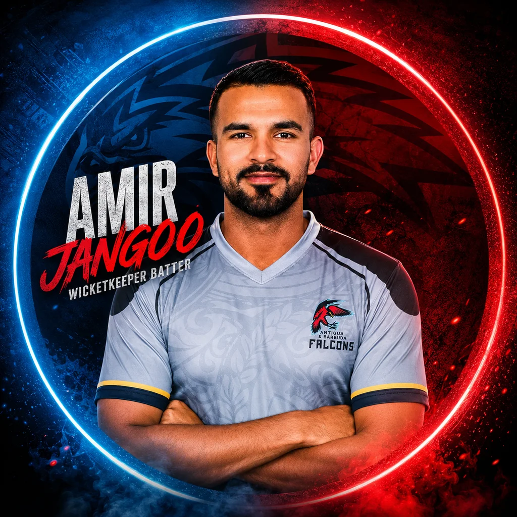 Amir Jangoo official CPL player photo