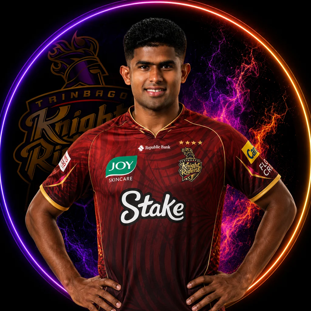 Amshi de Silva official CPL player photo