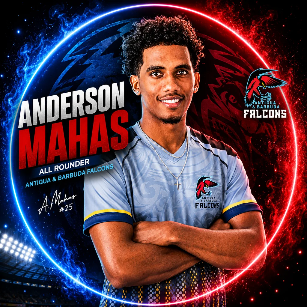 Anderson Mahase official CPL player photo