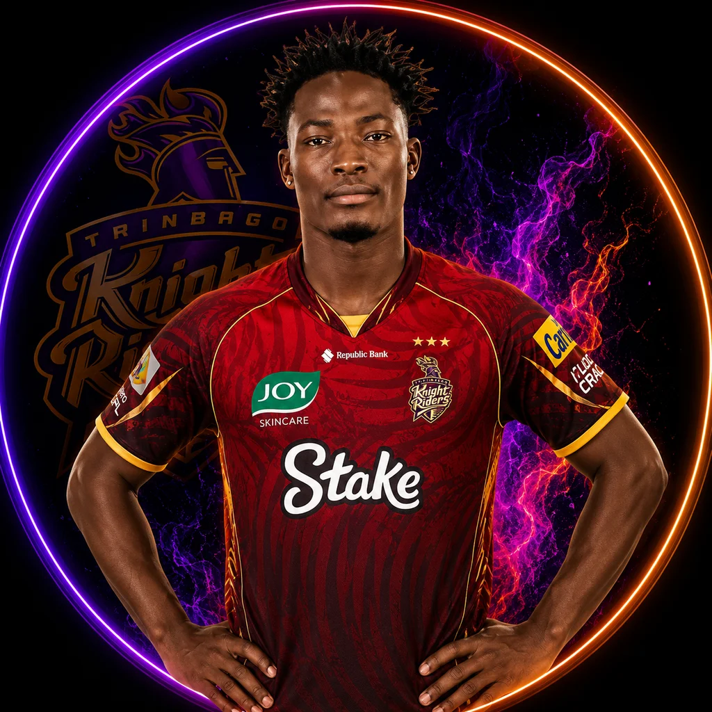 Dominic Drakes official CPL player photo