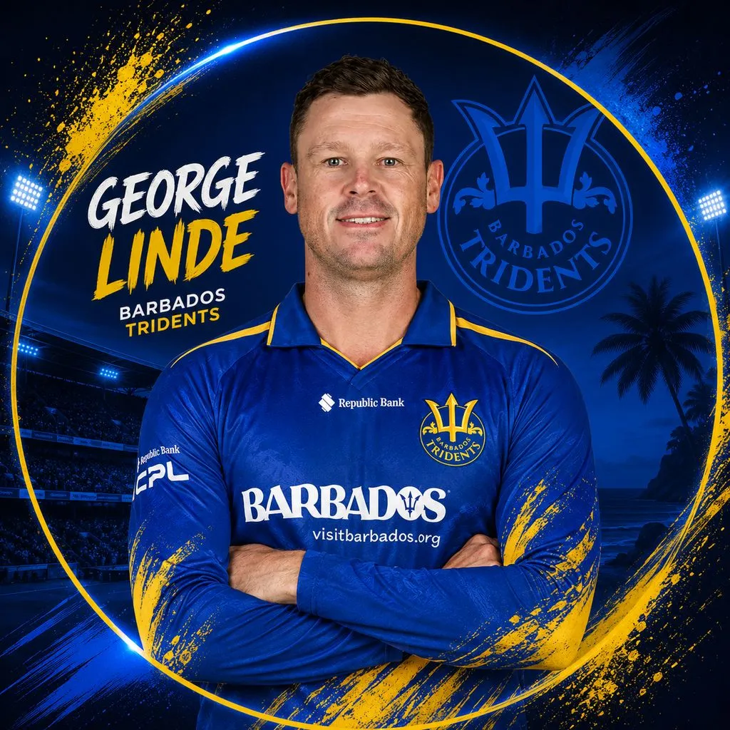 George Linde official CPL player photo