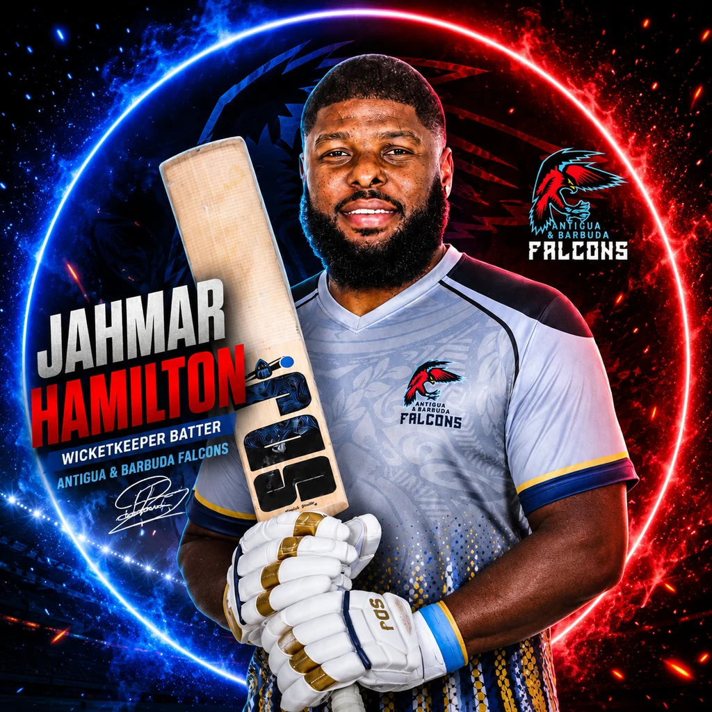 Jahmar Hamilton official CPL player photo