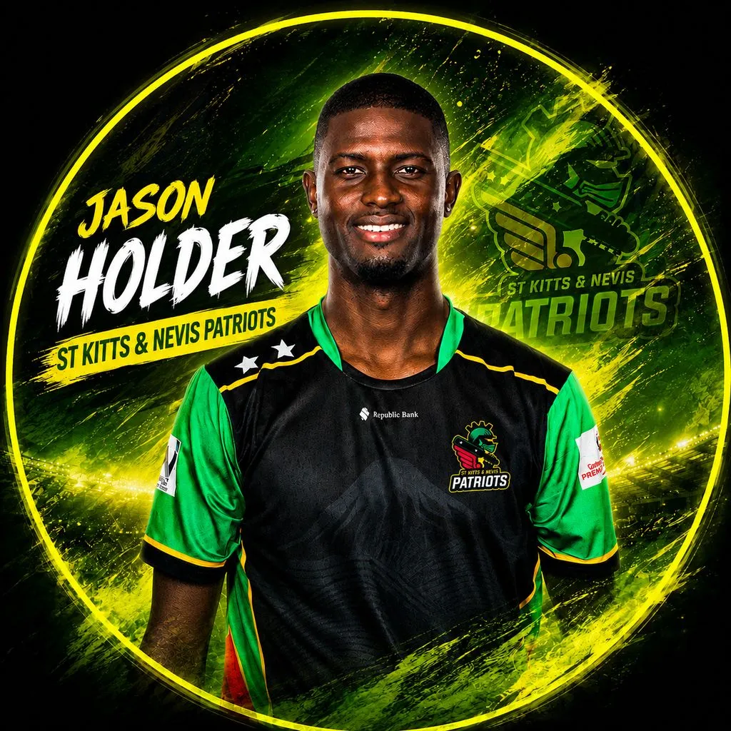 Jason Holder official CPL player photo