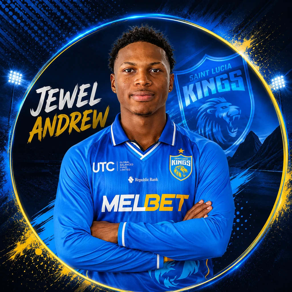Jewel Andrew official CPL player photo