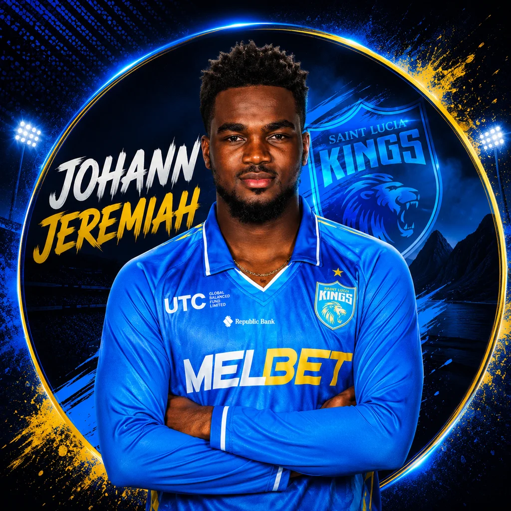 Johann Jeremiah official CPL player photo
