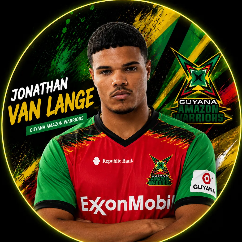 Jonathan van Lange official CPL player photo