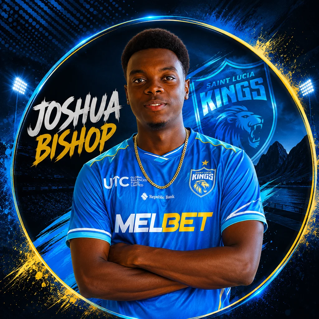 Joshua Bishop official CPL player photo