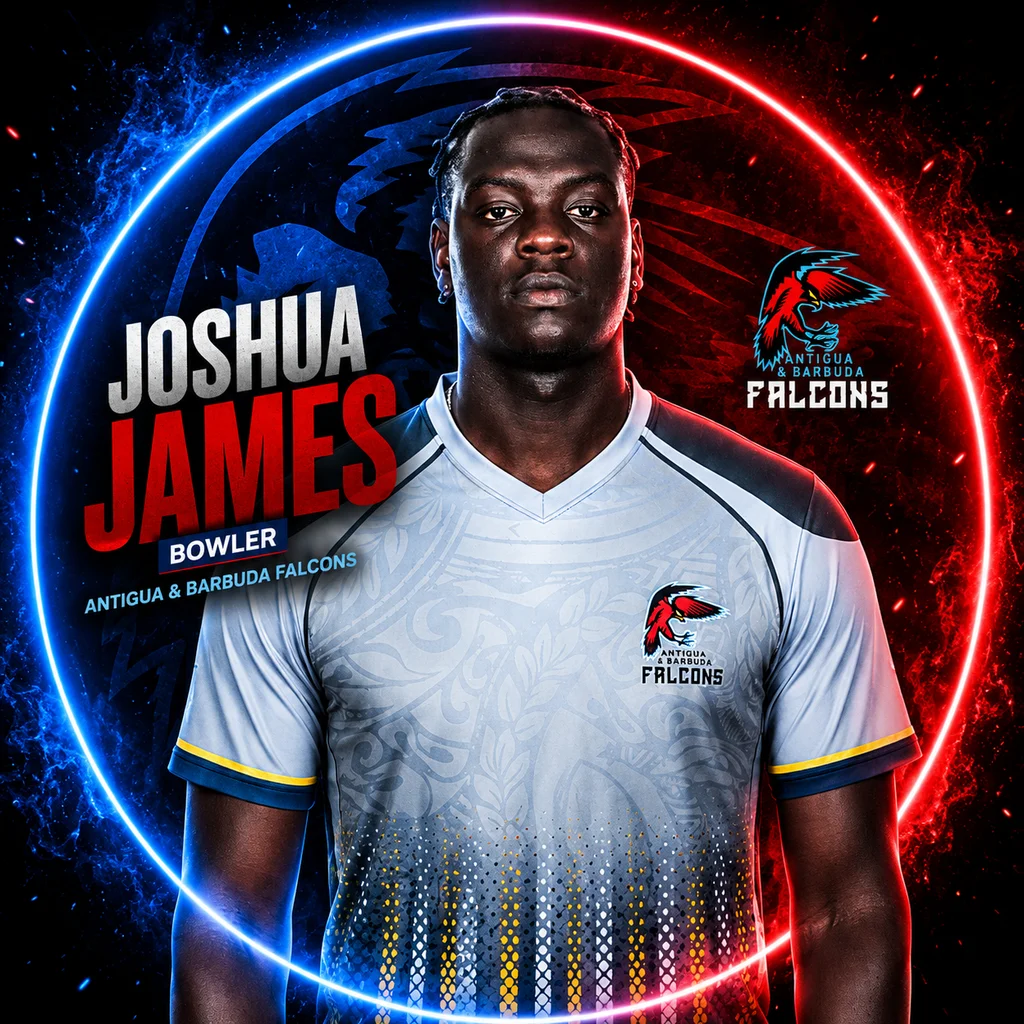 Joshua James official CPL player photo