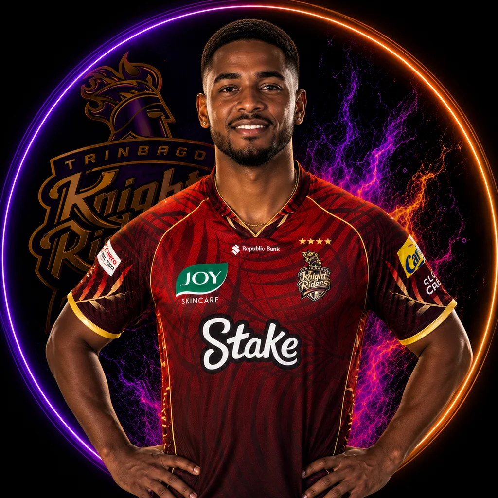 Justin Greaves official CPL player photo