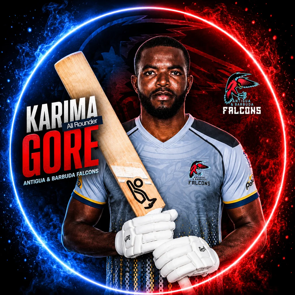 Karima Gore official CPL player photo
