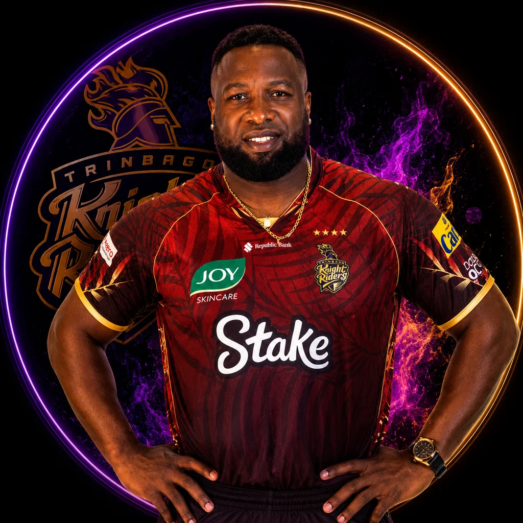 Kieron Pollard official CPL player photo