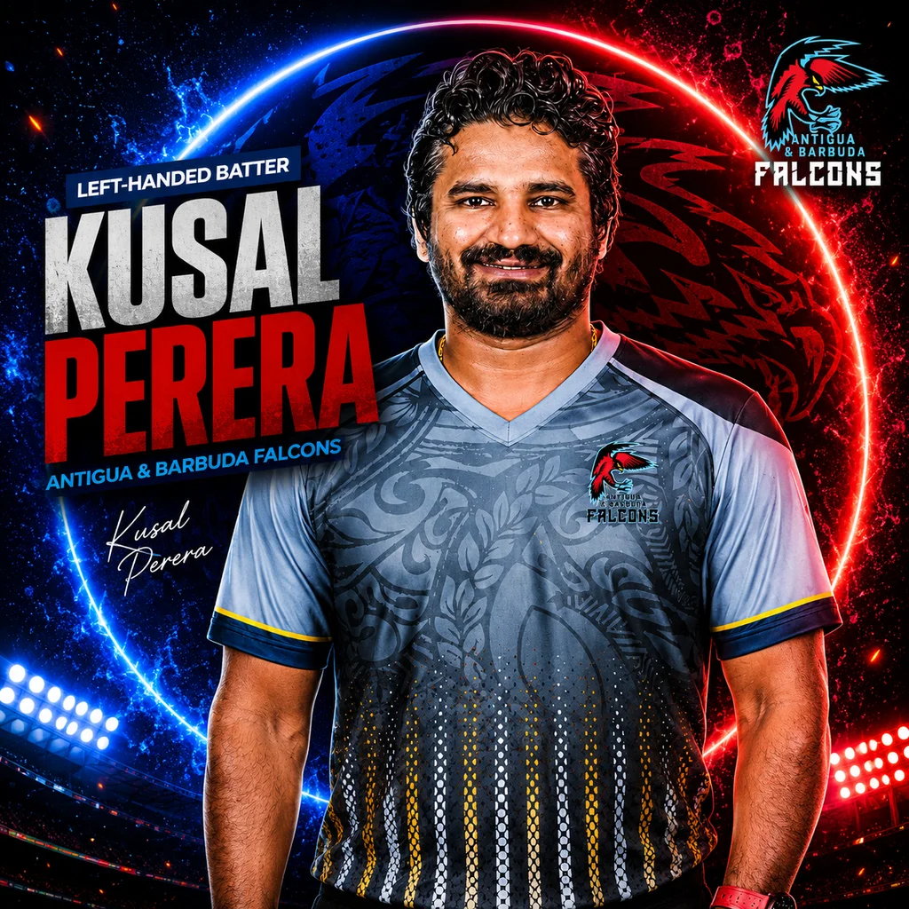 Kusal Perera official CPL player photo