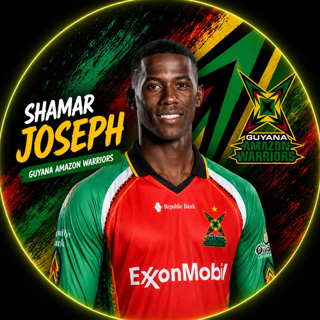 Shamar Joseph official CPL player photo