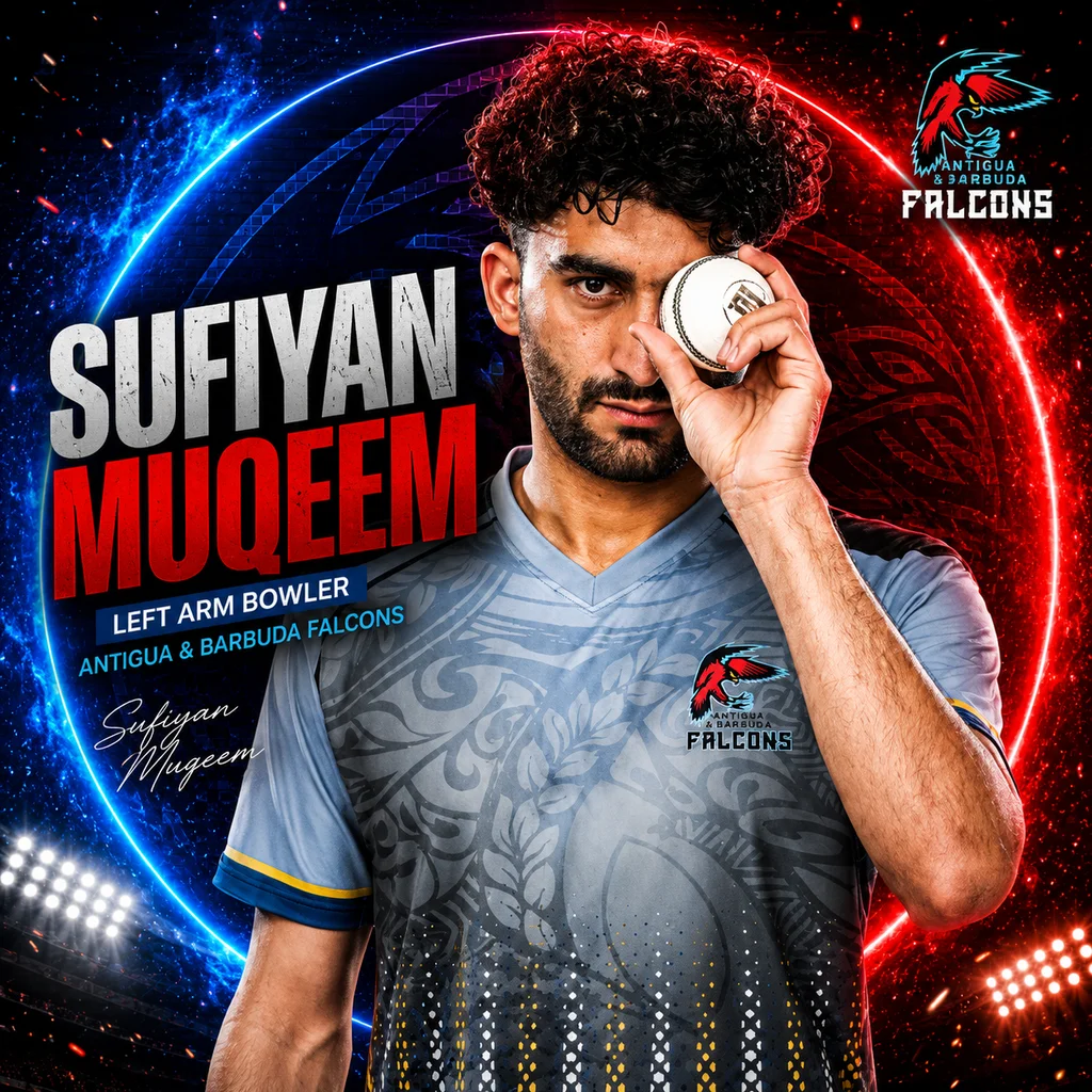 Sufyan Moqim official CPL player photo