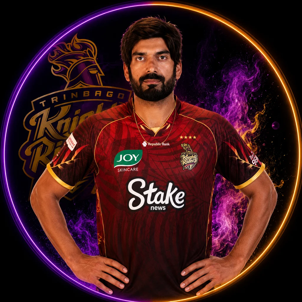 Usman Tariq official CPL player photo