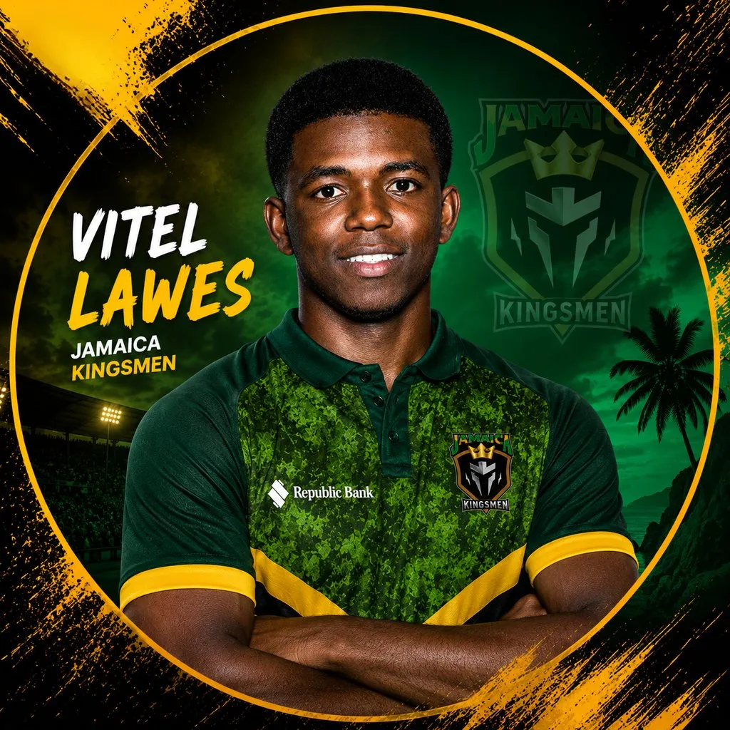 Vitel Lawes official CPL player photo